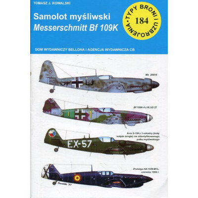 184 Samolot mysliwski Messerschmitt Bf 109 K