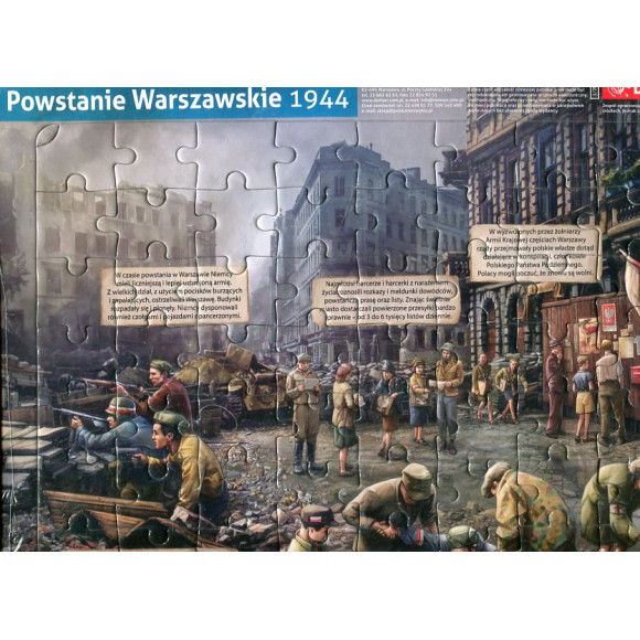 Powstanie Warszawskie 1944 - puzzle