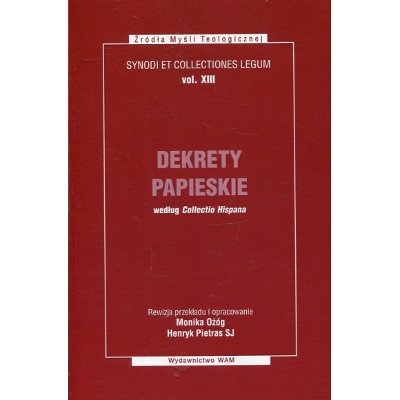 Dekrety papieskie według Collectio Hispana