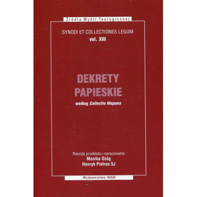 Dekrety papieskie według Collectio Hispana