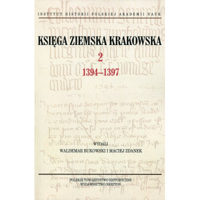 Księga Ziemska Krakowska 2 1394-1397