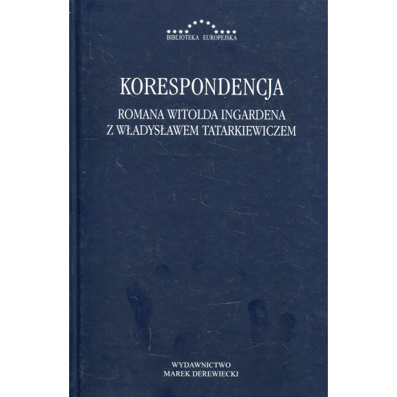 Korespondencja Romana Witolda Ingardena z Władysławem Tatarkiewiczem