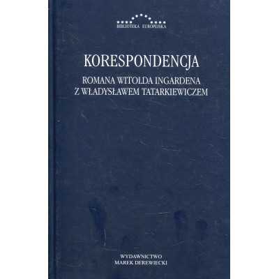 Korespondencja Romana Witolda Ingardena z Władysławem Tatarkiewiczem