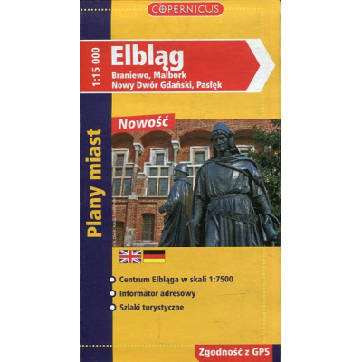 Elbląg, Braniewo, Malbork, Nowy Dwór Gdański, Pasłęk - plany miast