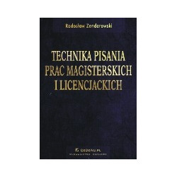 Technika pisania prac magisterskich i licencjackich