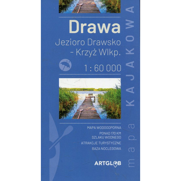 Drawa - mapa kajakowa