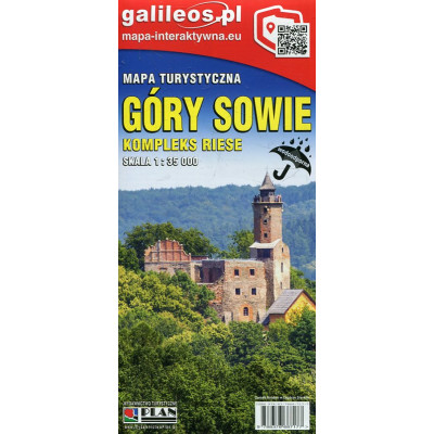Góry Sowie Kompleks Riese - mapa turystyczna 1:35 000