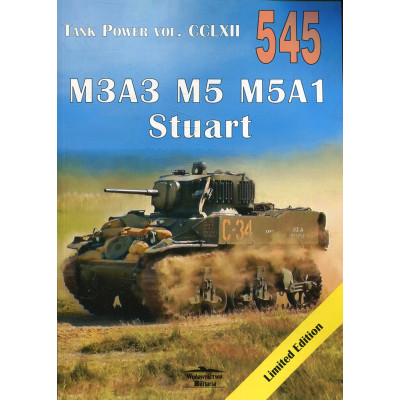 545 Light Tank M3A3 M5 M5A1 Stuart Tank Power Vol. CCLXII