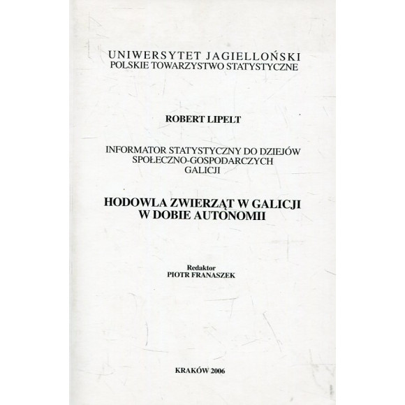 Hodowla zwierząt w Galicji w dobie autonomii