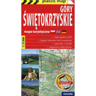 Góry Świętokrzyskie Mapa turystyczna 1: 75 000