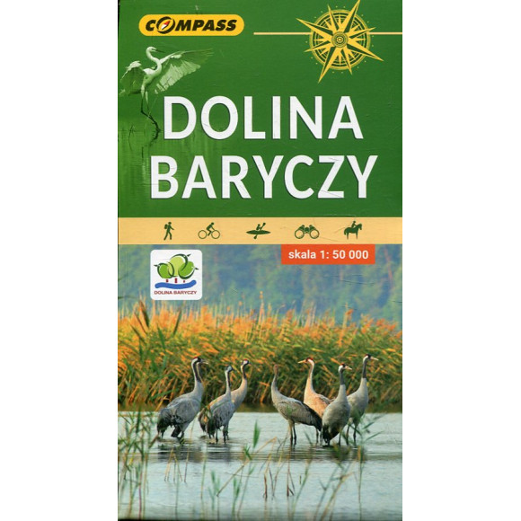 Dolina Baryczy mapa laminowana - 1 : 50 000
