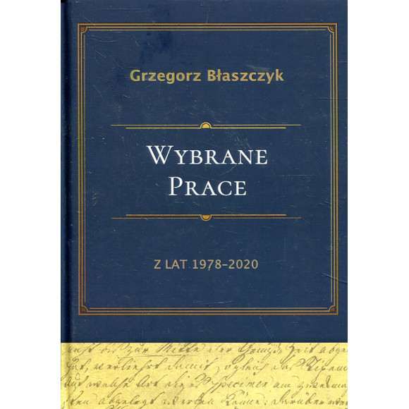 Wybrane prace z lat 1978-2020