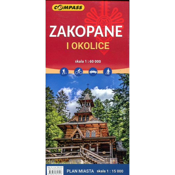 Zakopane i okolice - mapa 1:60 000