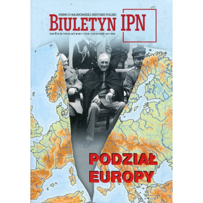 Biuletyn IPN nr 1–2 (230-231)/2025 – Podział Europy