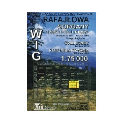 Rafajłowa. Mapa - Gorgany część południowa, Świdowiec, Połonina Krasna